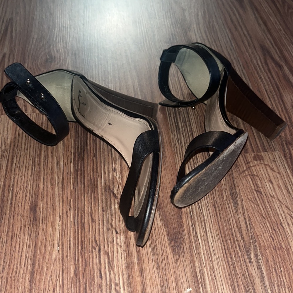 JCrew Lanie Stacked-Heel Sandals - Picture 5 of 9